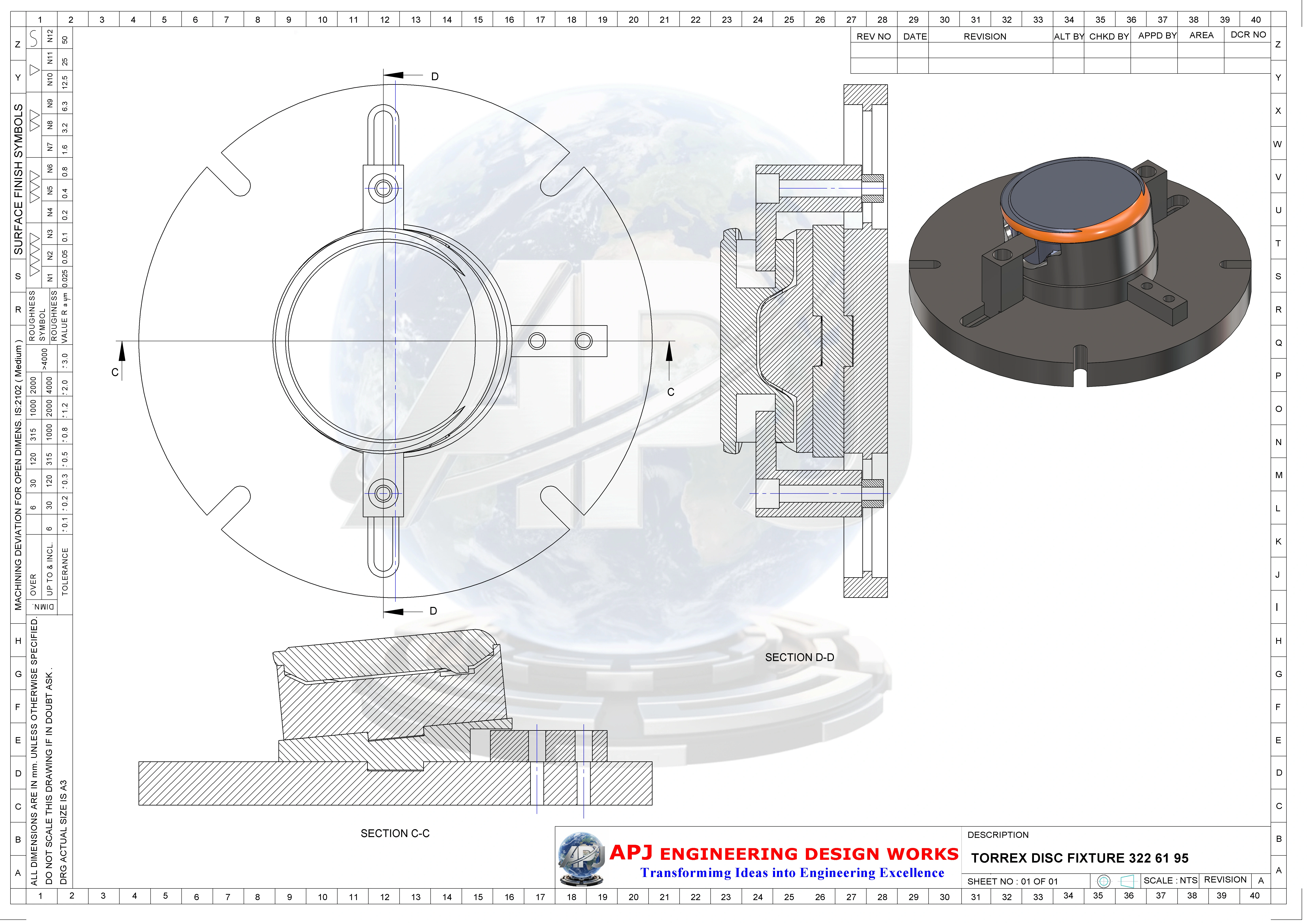 TORREX DISC FIXTURE